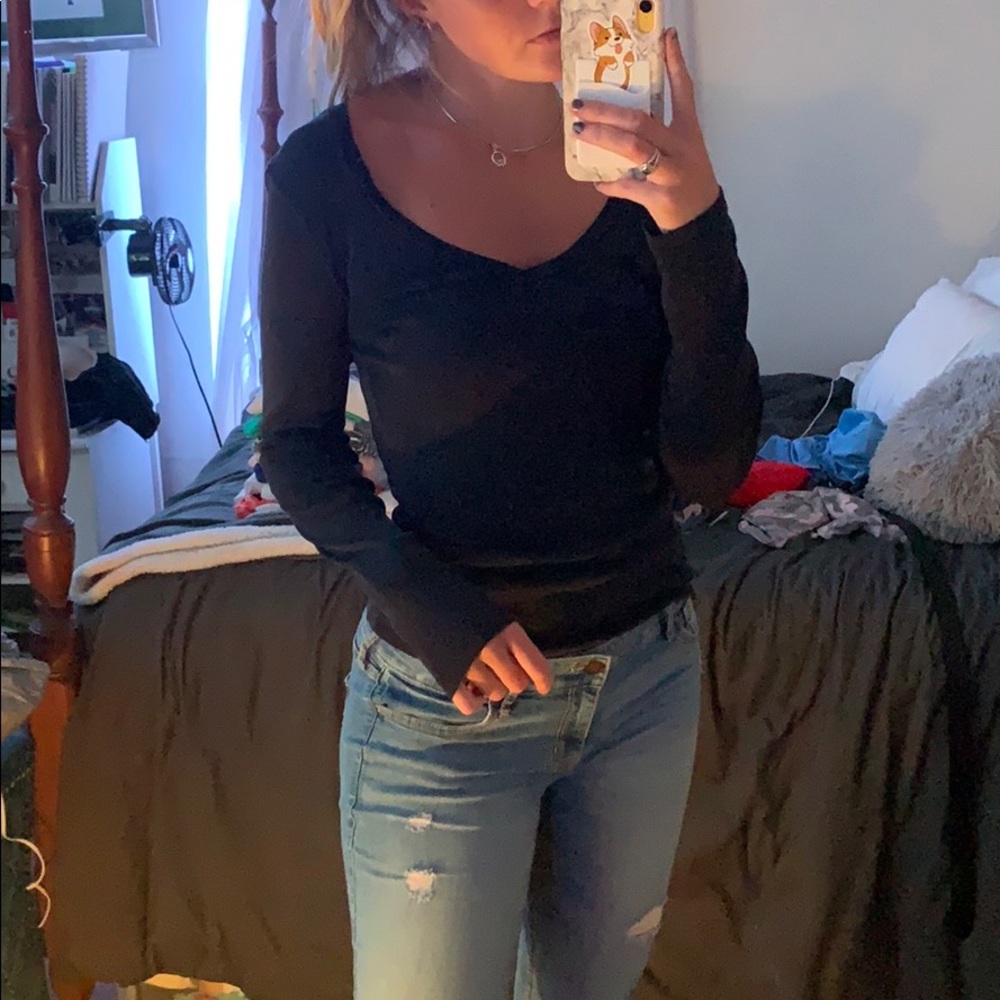 Plain long sleeve